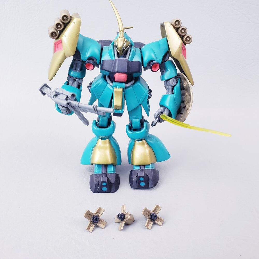 Vintage 2001 Gundam Wing MSN-03 Jagd Doga 5” Deluxe Figure Char’s Counter Attack